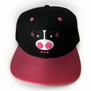 CULTURED (Dairy Good) Cap MOO Cow One Size Snapback Hat‎ Cap Embroidered